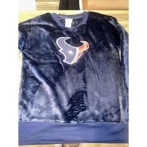 Houston Texans NFL Teen Large (11-13) Team Apparel  Micro Pluch Sweatshirt. O
